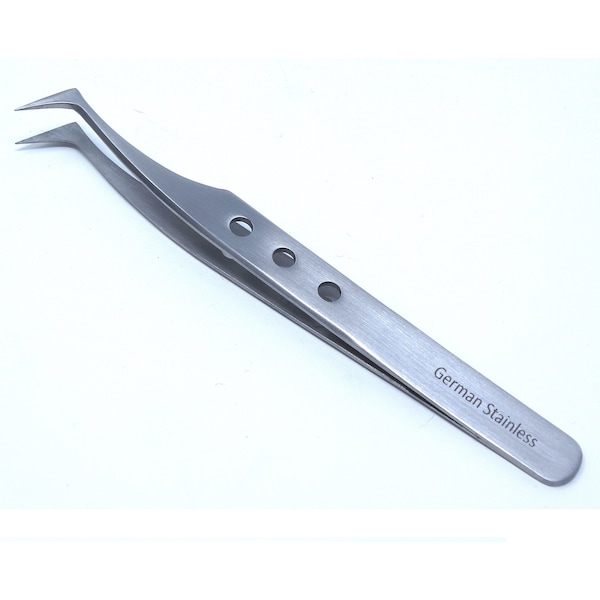 A2Z Scilab Watch Jewelery Repair Tweezers No 6 Fine Point Forceps Fenestrated Grip A2Z-ZR274 - main